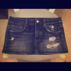 American Eagle Denim Skirt, Sz 6